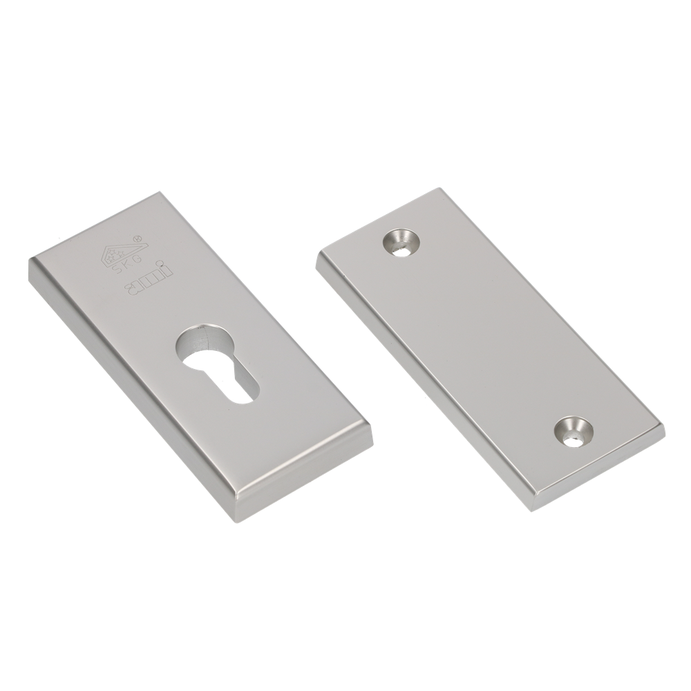 AMI Veiligheidsbeslag Rozet 115*50 Buiten Profielcilinder, Binnen Blind F1 Deurdikte 38/42 Mm - 820123